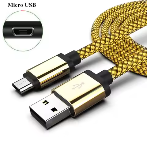 1/2/3 Meter Micro USB Phone Cable Android Charger Cable Kabel Micro USB Charging Wire Cord for Xiaom
