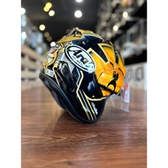 ARAI HELMET VZ-RAM OPEN FACE PEDROSA SPIRIT GOLD ORIGINAL MADE FROM JAPAN. AUTHORISED DEALER