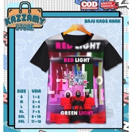 3D Anime Kids T-Shirt GameSQUID 9 - 3D Game Kids T-Shirt 3D T-Shirt | Kazzamy