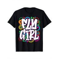 Fly Girl 80s 90s Hip Hop RNB Rap Dance Fashion Soft Men's T-Shirt