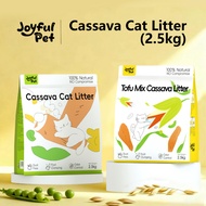 Joyful Pet Cassava Cat Litter | Tofu Mix Cassava Cat Litter | Pasir Kucing Super Clumping | 木薯猫砂 | 混