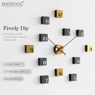 [3795 People Collection] EMITDOOG Nordic Clock Watch Living Room Wall Decoration Background Wall Xua