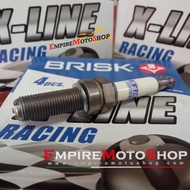 Brisk Zx25R Zx 25 R Zx 25R Cor10 X9 Xline X Line Premium Spark Plug