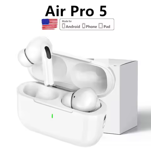New Air Pro True Wireless Bluetooth Earphones Headphones HiFi Sound Low Latency ANC Noise Reduction 