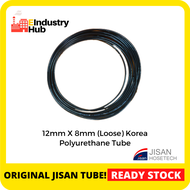 KOREA JISAN 12mm x 8mm Polyurethane Pneumatic Hose PU Pneumatic Air Tube Polyurethane PU Tube Polyur