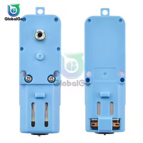 DC 3V-6V 1:90 Metal Gear Motor All Metal/Half Metal Single Axis Gear Motor Robot Intelligent Vehicle