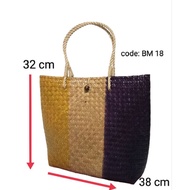 Beg Mengkuang Asli woven beg