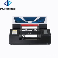 Punehod UV Printer A3 Flatbed LED 3D Emboss Printer HD Digital Inkjet Printer Phone Case Golf Bottle T-shirt DTG Printer