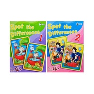 [EPH] Spot the Difference 1 & 2 Game Book Ages 4 +