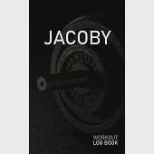 Jacoby: Blank Daily Workout Log Book - Track Exercise Type, Sets, Reps, Weight, Cardio, Calories, Distance &amp; Time - Space to R