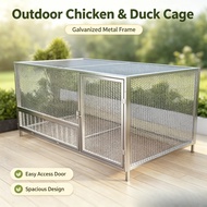 Outdoor chicken and duck cage Breeding cage Dog cage Extra Large Duck and goose wire mesh Rabbit cag