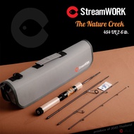 คันเบ็ด ตกปลา StreamWORK  The Nature Creek 454 UL  4 ท่อน 4.5 ฟุต  งาน Ultralight คัน 4 ท่อน คันสตรีม อุปกรณ์ตกปลา สินค้าคุณภาพ JOJO Thailand