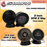 Original SAMURAI Katana Soundbar Full Range Speaker Tweeter Speaker 2/2.5 Inch 2pcs (1Year Warranty 