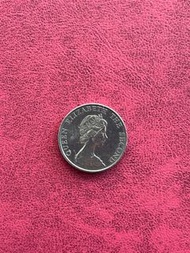 香港回歸前伊利沙伯二世$5 元 1980年