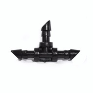 Jirifarm 11532 Hydroponic 3431A - 0.25 Inch T Branch 0.25 Inch
