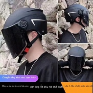 [Super Hot] New national standard 3C electric bicycle helmet for men, summer, multi-function safety 