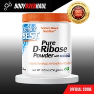 Doctor's Best Pure D-Ribose Powder with BioEnergy Ribose, Instantized BCAA Powder Amino Acid