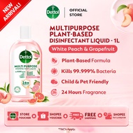 [New Arrival]Dettol Plant-Based Multipurpose Disinfectant Liquid 1L