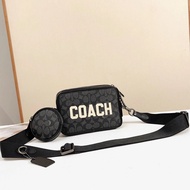 C Home coach coach Camera Bag Men's Shoulder Messenger Bag Fashion Casual All-Match Men's Bag coach 