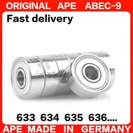 5-10PCS Germany ABEC-9 Bearing 633 634 635 636 638  ZZ 2RS RS LB LU - 2Z Miniature Precision Ball Be