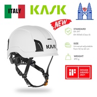 KASK Zenith X Safety Helmet With Quick Release Chinstrap White