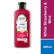 Herbal Essences Bio: Renew White Strawberry & Mint Clean 90% Natural Origin Conditioner 400ML