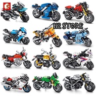Sembo Block Motorcycle Model Assembly Toy - Motorcycle Motorcycle Motorcycle Motorcycle Model Assemb