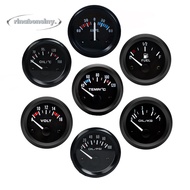 RINABONSINY Vehicle Meter, 2" 52mm Automobile Car Gauge, Car Accessories  8~16V Water Temp/Oil Temp 