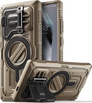 VRS DESIGN Terra Guard Ultimate for Galaxy S24 Ultra Case [Magnetic] Premium Fully Covered [Camera L