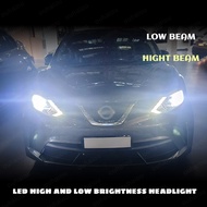 2PCS FOR Nissan Qashqai J11 - Ultra Bright 6500k White H7 H11 T15 LED Headlight / Fog Light Bulb Err