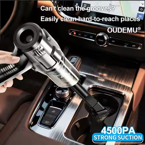 1 Stk. Leistungsstarker Handstaubsauger, Auto-Staubsauger, 4.5Kpa Super Stark, Hohe Leistung, Hohe S