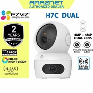 Ezviz H7c Dual 2K⁺ 4MP+4MP Broader & Smarter Protection with Dual Lenses Security CCTV Camera READY 
