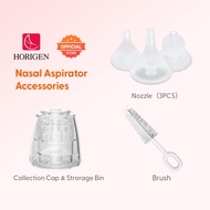 Horigen Nasal Aspirator Accessories Nozzle And Storage Bin Food Grade Silicone