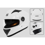 AXK WM-557電動自行車安全帽 防霧保暖電瓶車摩托車全罩式安全帽 雙鏡片安全帽