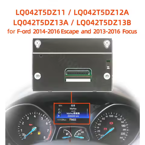 4.2 INCH 50Pin Speedometer instrument screen Applicable to F-ord 2014-16 Escape 2013-16 Focus LQ042T