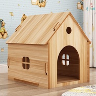 Cat House Outdoor Wooden Dog House Outdoor Kennel House Type Villa Detachable Outdoor Dog Cage Cat C