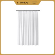 MIHAUS BJARSEN White shower curtain white bathroom curtain/ size 200X180cm IKEA BJ1288
