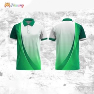 Free Custom FULL SUBLIMATION POLO T-SHIRT POLO SHIRT FOR MEN 3color (Free Custom Logo)