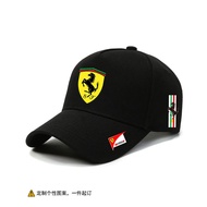 Team Baseball Hat Ferrari F1 Bike Hat Outdoor Sunscreen