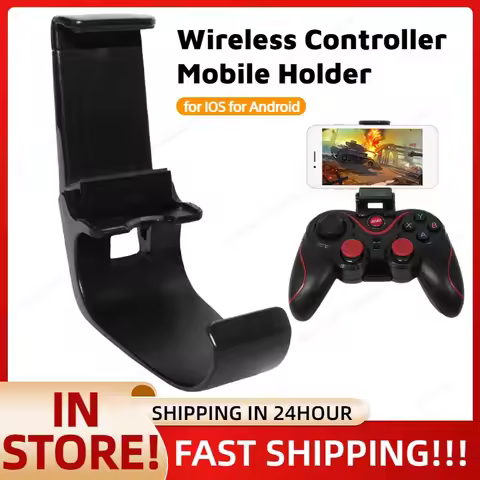Wireless Controller Gamepad Phone Mobile Game Pad Mount Smartphone Clip Holder Mobile Controller Gam