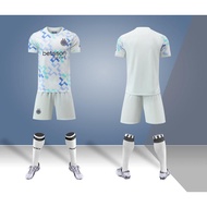 Adult Football Jersey, Children's Football Jersey Suit 25/26 National Rice Away White [1D] Club Jers