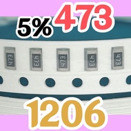 10pcs Chip resistor smd 473 47K0 5% size 1206 3216 47Kohm 47K ohm 47 Khom