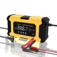 12V 6A Automotive Battery Charger Digital Display Smart Battery Charger Repair Chargers AGM Wet Dry 