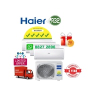 HAIER WIFI AC (R32) SYSTEM 4 [4U80 & AS25 x 4] + FREE INSTALLATION +  FREE DISMANTLE & DISPOSE OLD A