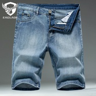 EAGLADE Denim Cargo Jeans Pants for Men 866 in Blue Stretchable J10