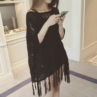 Air Transport Bohemian Style Hollow Fairy Sweater H All-Match Amway Style Fashion Amway Style Amway 