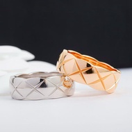 Z5ZA C ** H * Diamond Pattern cococrush925 Sterling Silver CNC Heavy Industry Fashion Ring All-Match