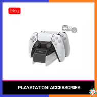 Sony Playstation 5 iPlay DualSense Controller PS5 DS5 USB Dual Magnetic Charging Dock Station With C