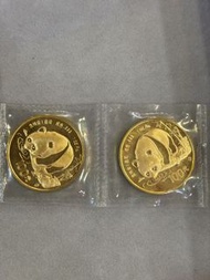 1987年1安盎司純金中國熊猫金幣