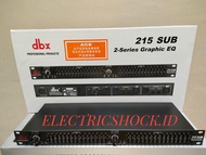 EQUALIZER DBX 215 PLUS SUBWOOFER GRADE A PLUS PLUS NEW INCLUDE SUB OUT